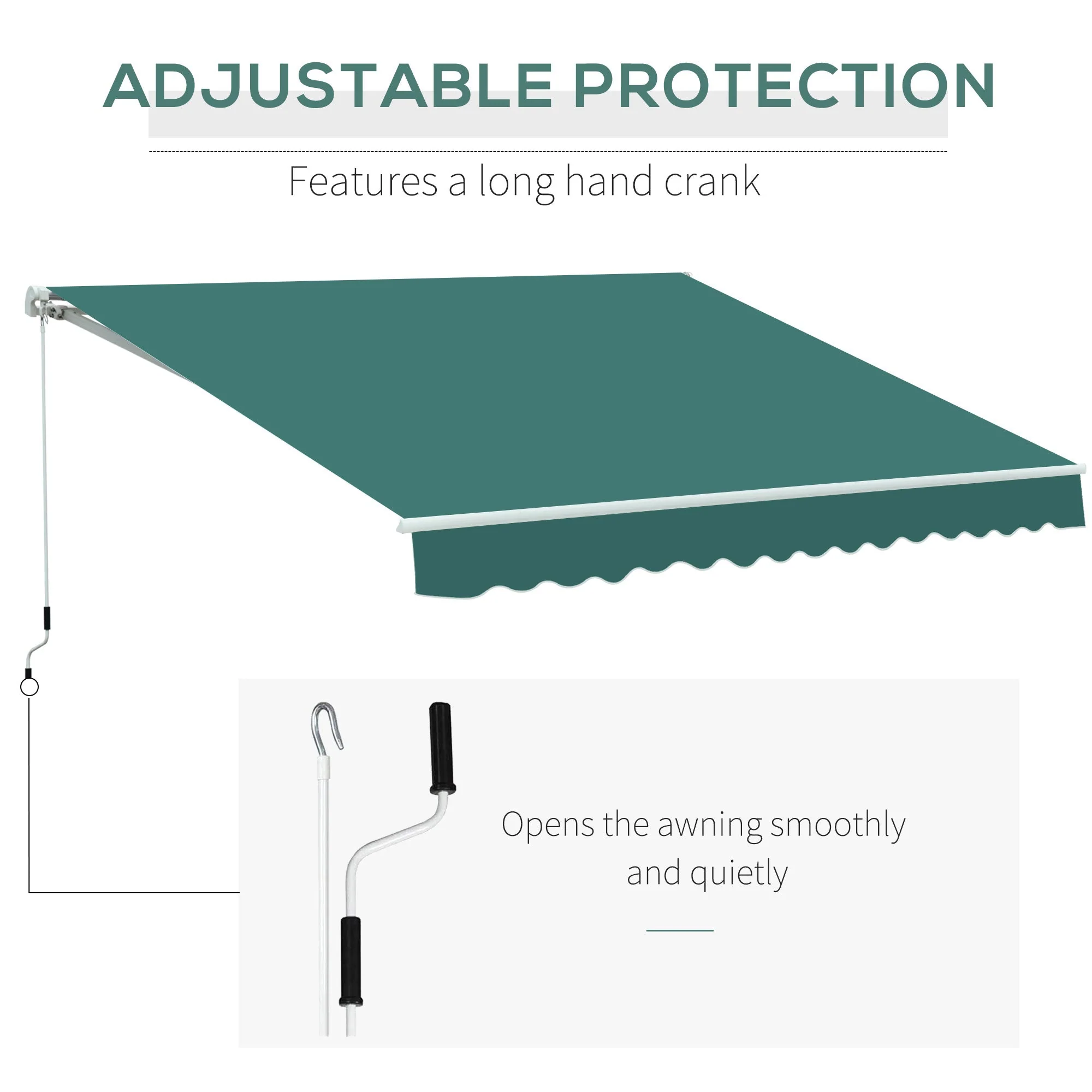 Manual Retractable Awning - Image 4