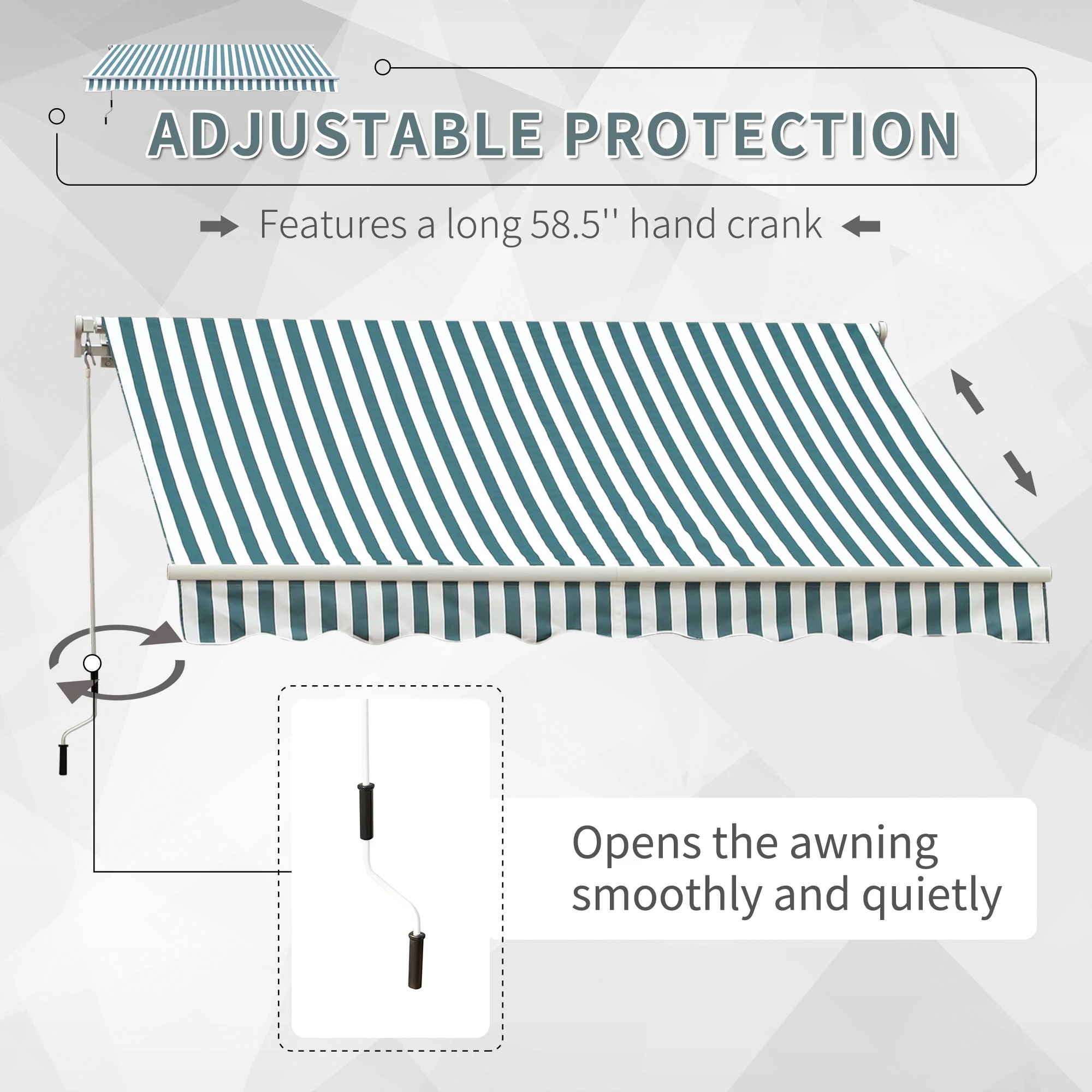 Manual Retractable Awning - Image 5