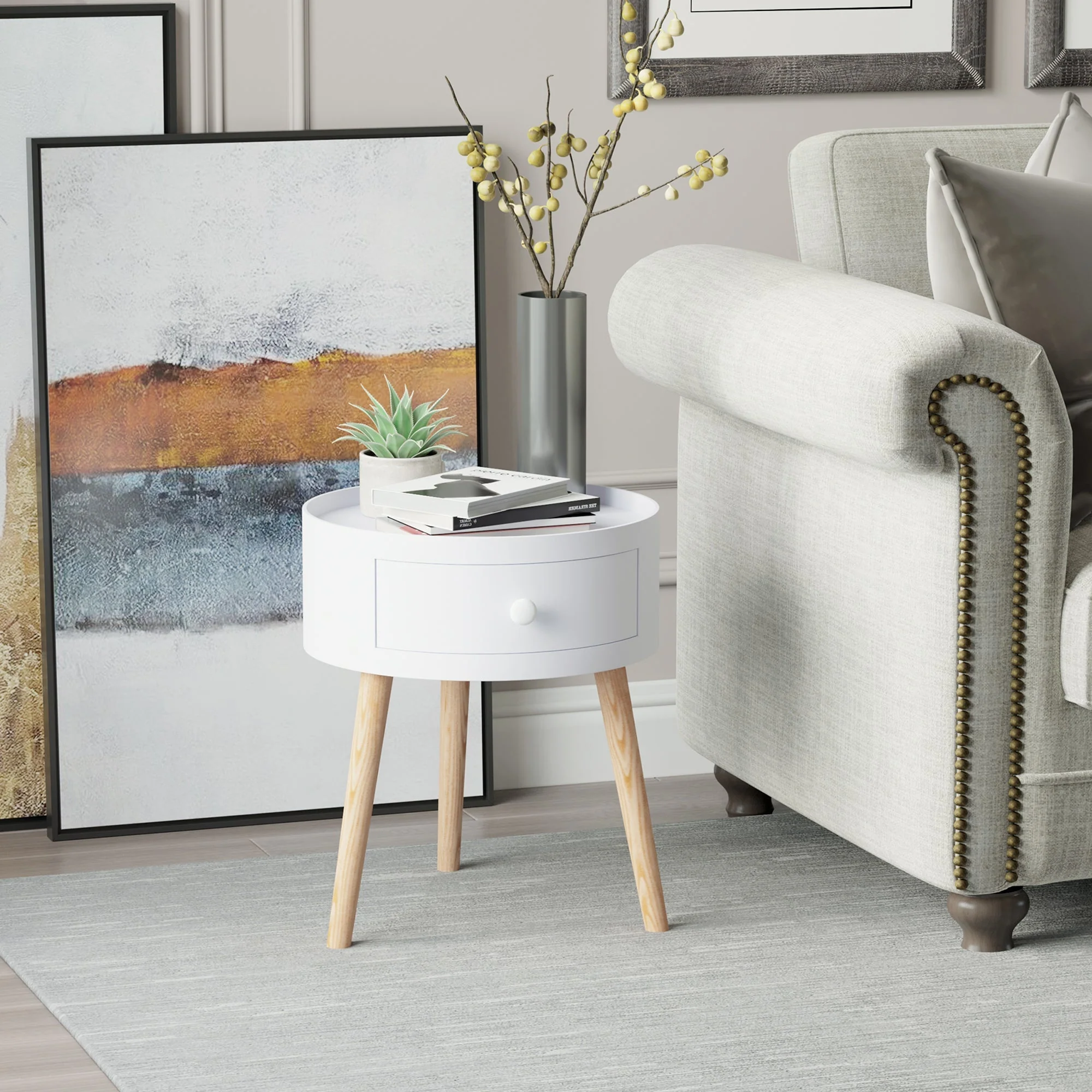 Modern Side Table - Image 8