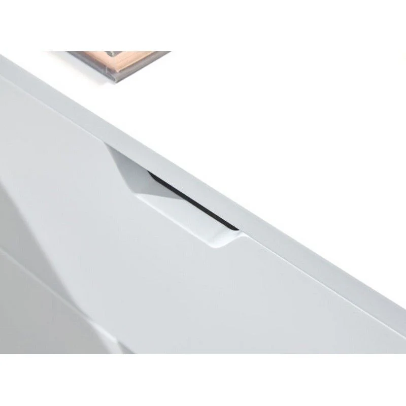 Nyborg Bedside Table White 2 Drawers - Image 3