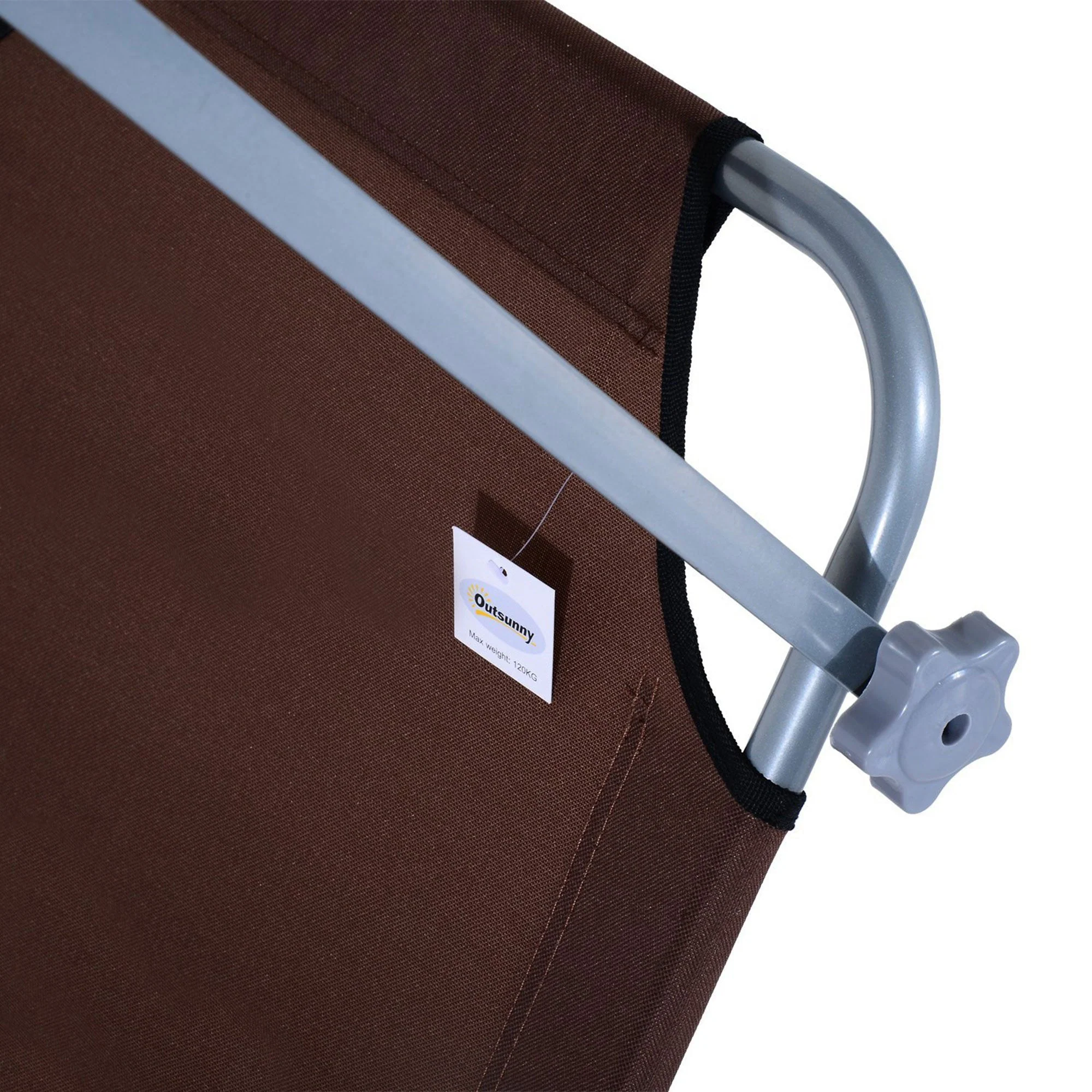 Outdoor Foldable Sun Lounger - Image 7
