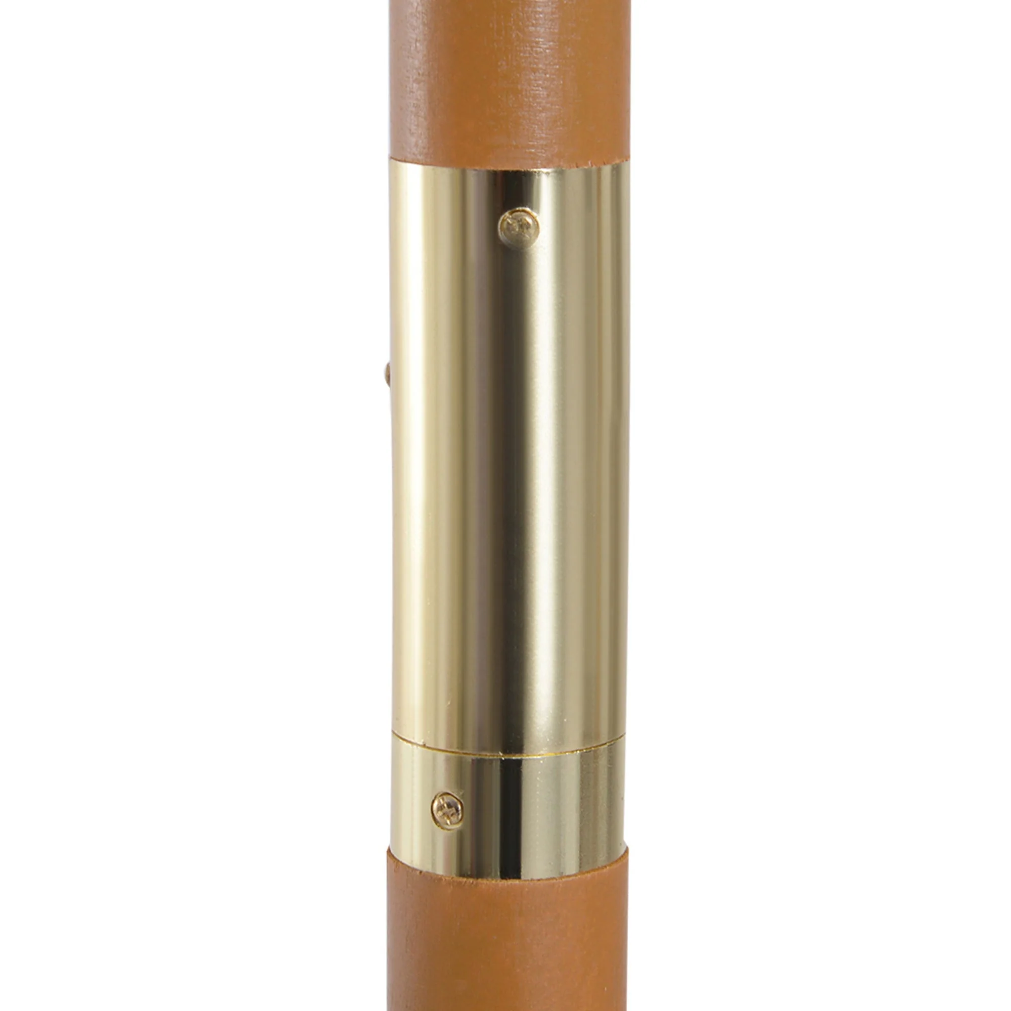 Outsunny 3(M) Fir Wooden Parasol Garden Umbrellas 8 Ribs Bamboo Sun Shade Patio Outdoor Umbrella Canopy Coffee - Image 7