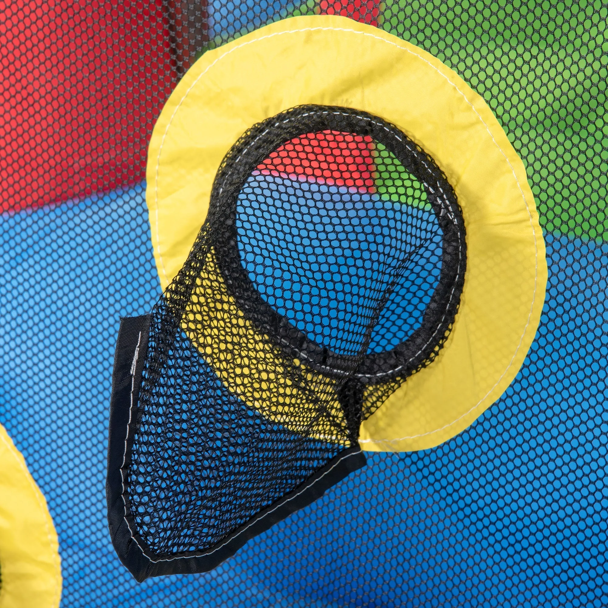 Outsunny 5 in 1 Kids Bounce Castle Large Castle Style Inflatable House Slide Trampoline Pool Water Gun Climbing Wall with Inflator Carrybag Patches for Kids Age 3-8 - Image 8