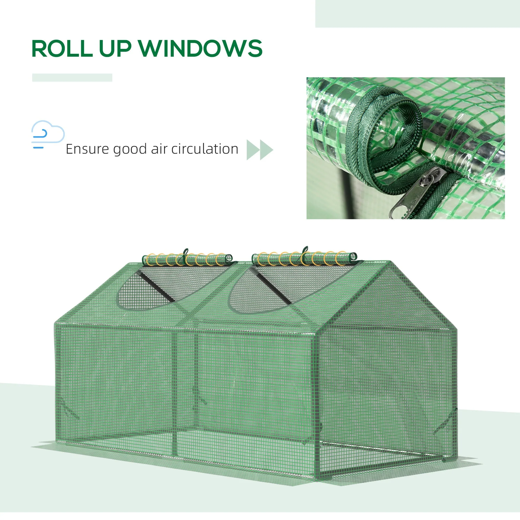 Outsunny Mini Greenhouse - Image 5