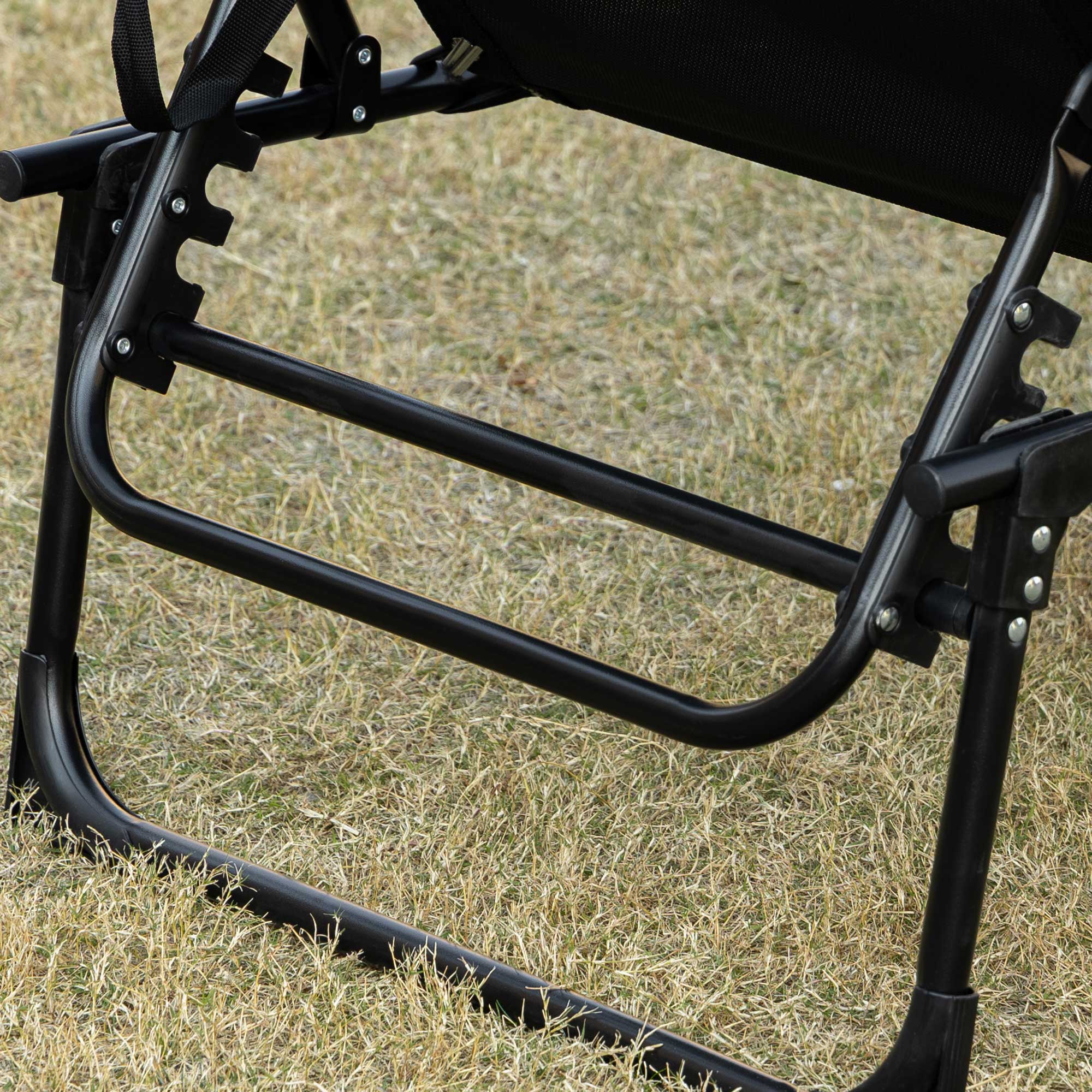 Outsunny Portable Sun Lounger - Image 7