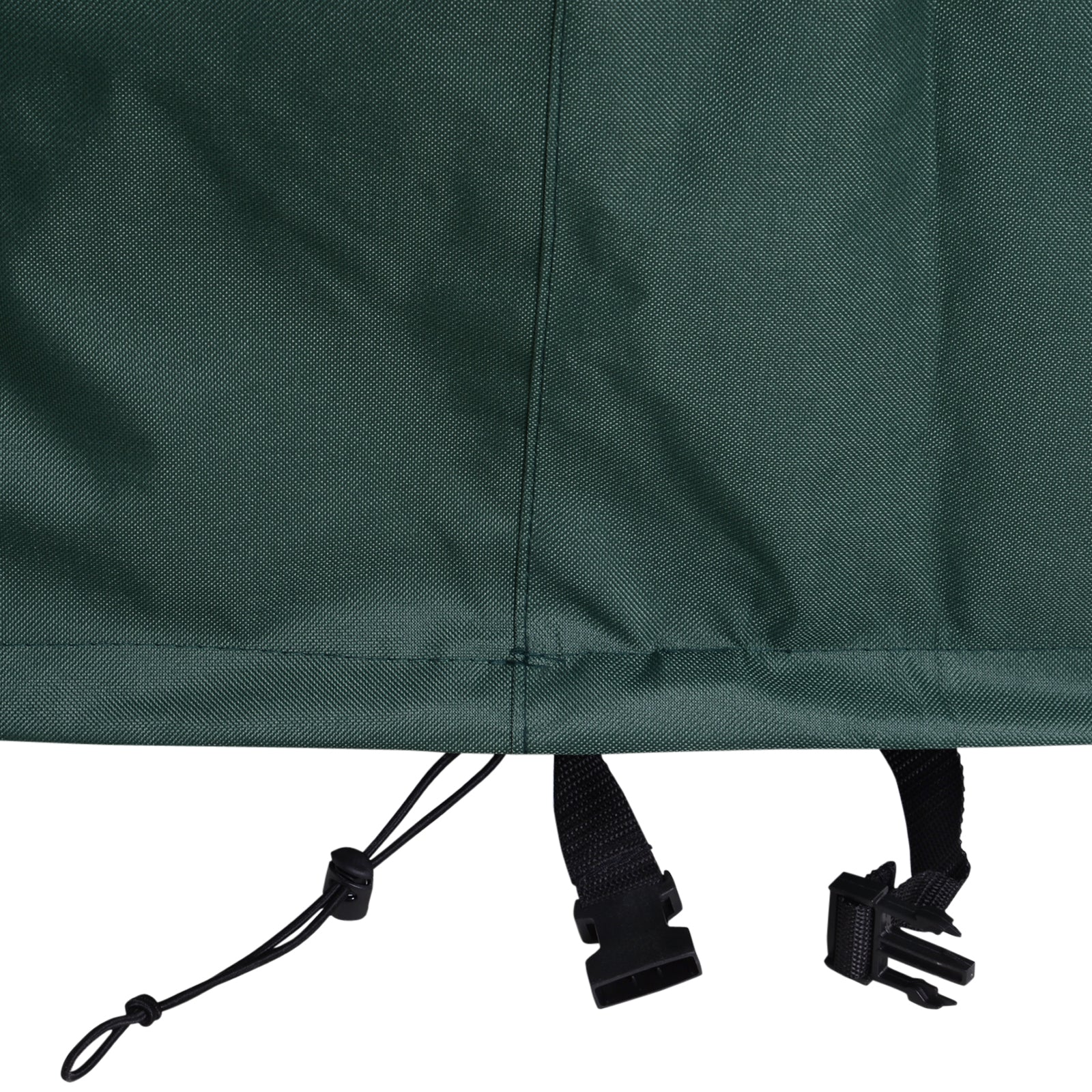 Outsunny Pvc Coated Large Round 600D Waterproof Outdoor Furniture Cover Green - Image 8