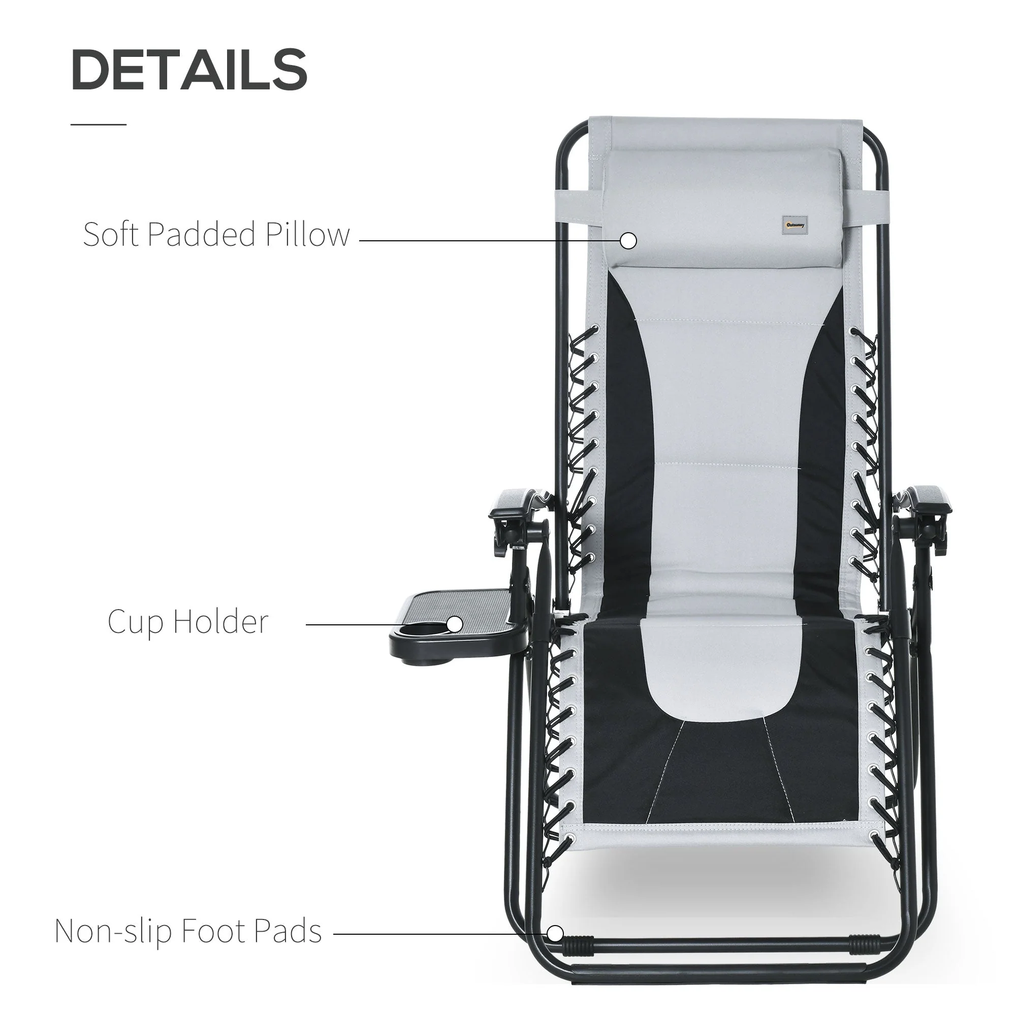 Outsunny Zero Gravity Chair - Image 7