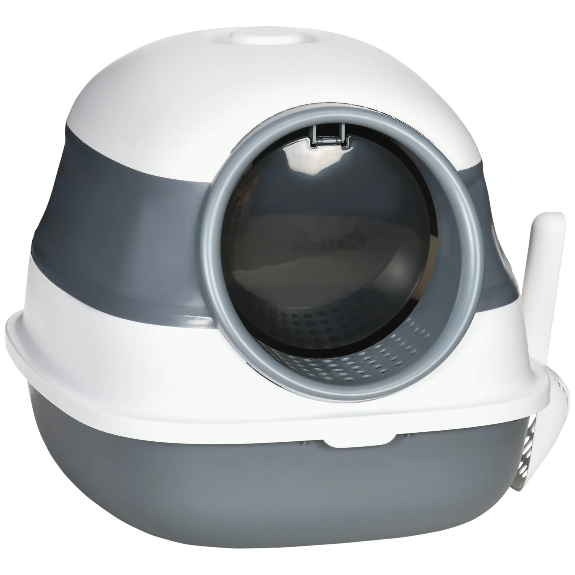PawHut Cat Litter Tray with Lid - Image 4