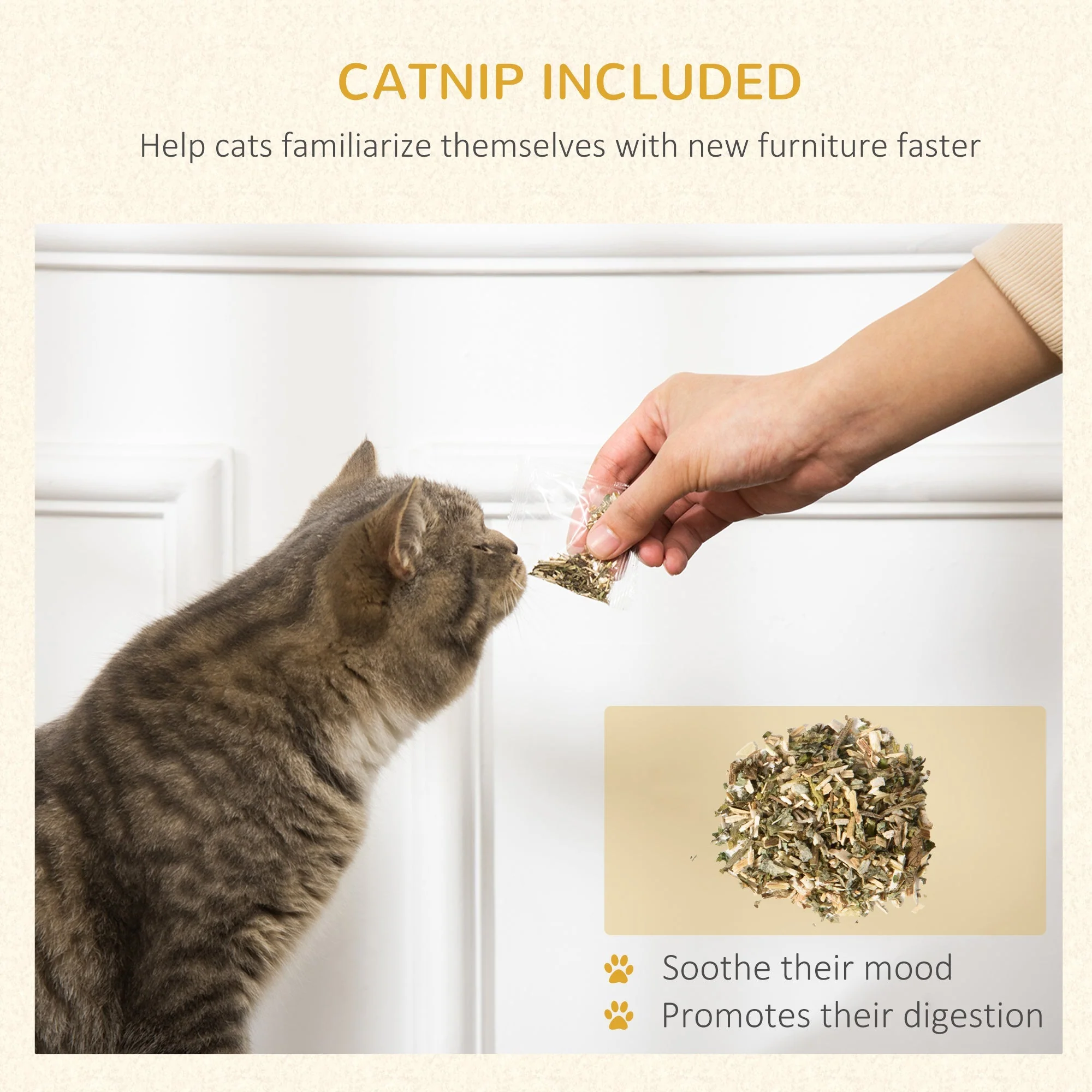 PawHut Cat Scratching Board - Image 3