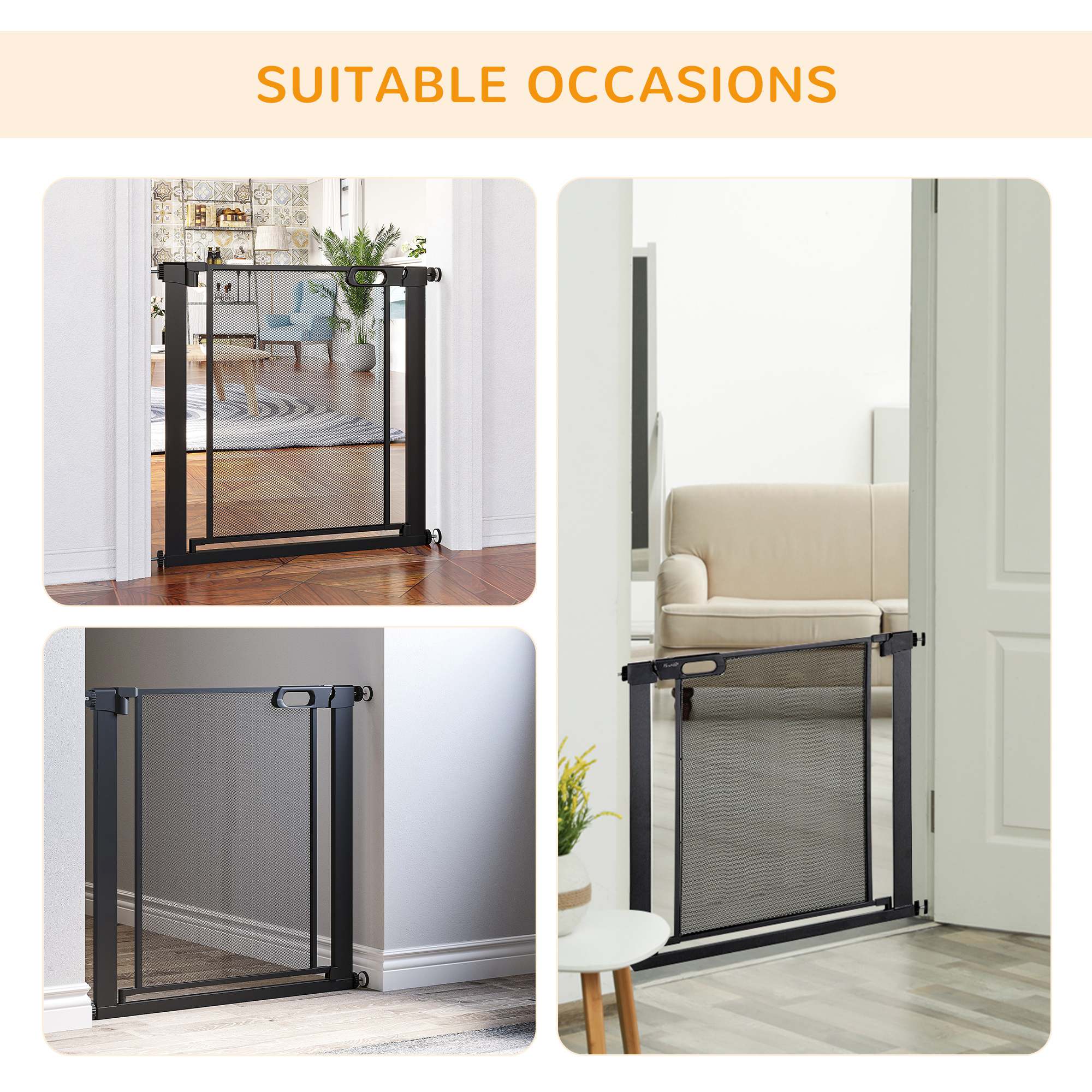 PawHut Dog Safety Gate - Image 8