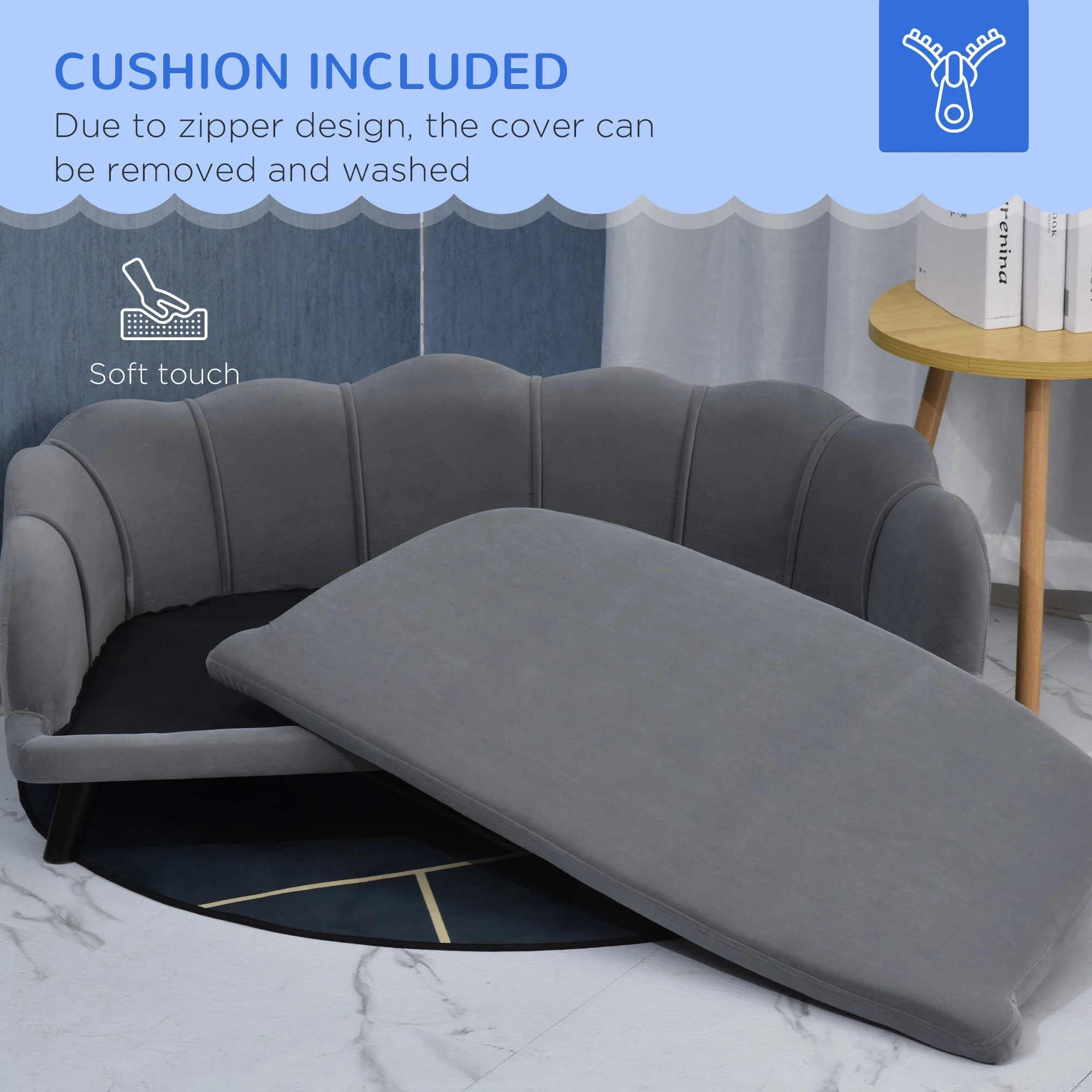 PawHut Dog Sofa - Image 6
