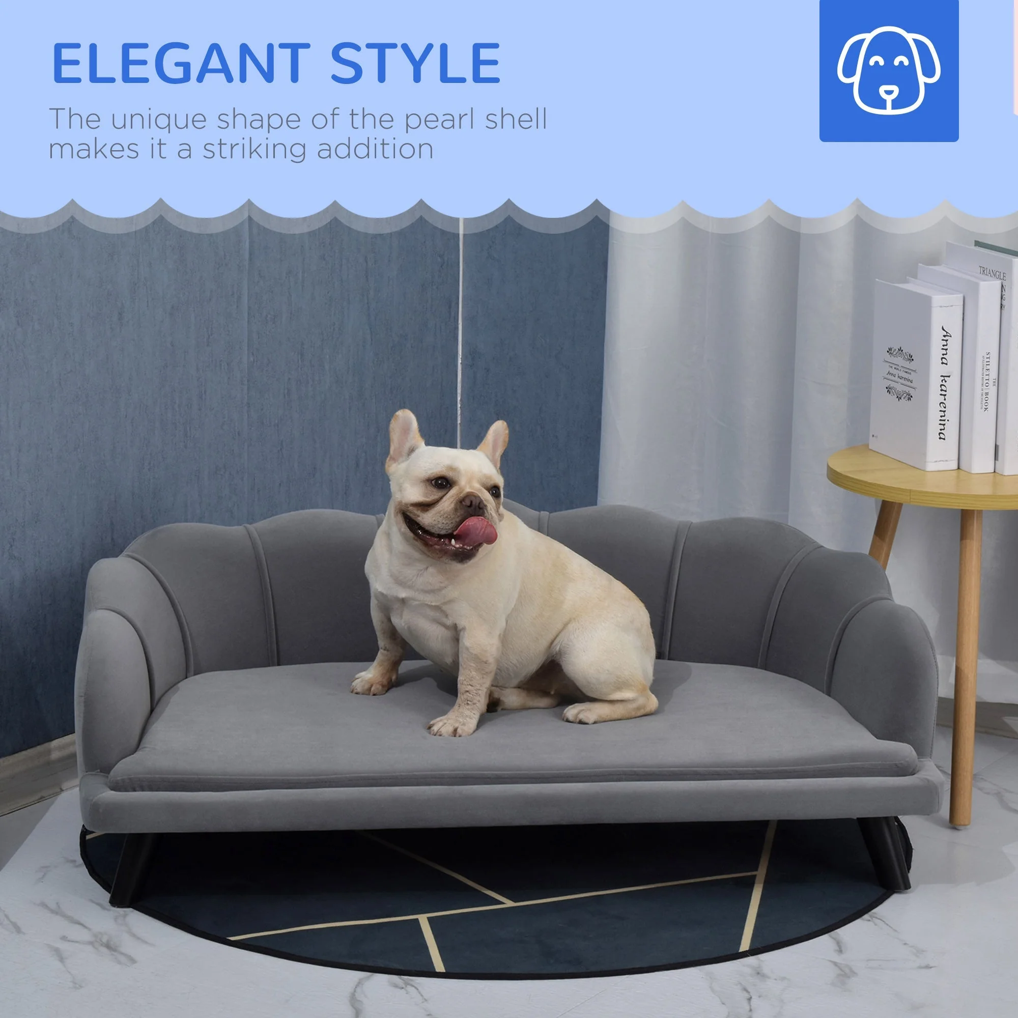 PawHut Dog Sofa - Image 7