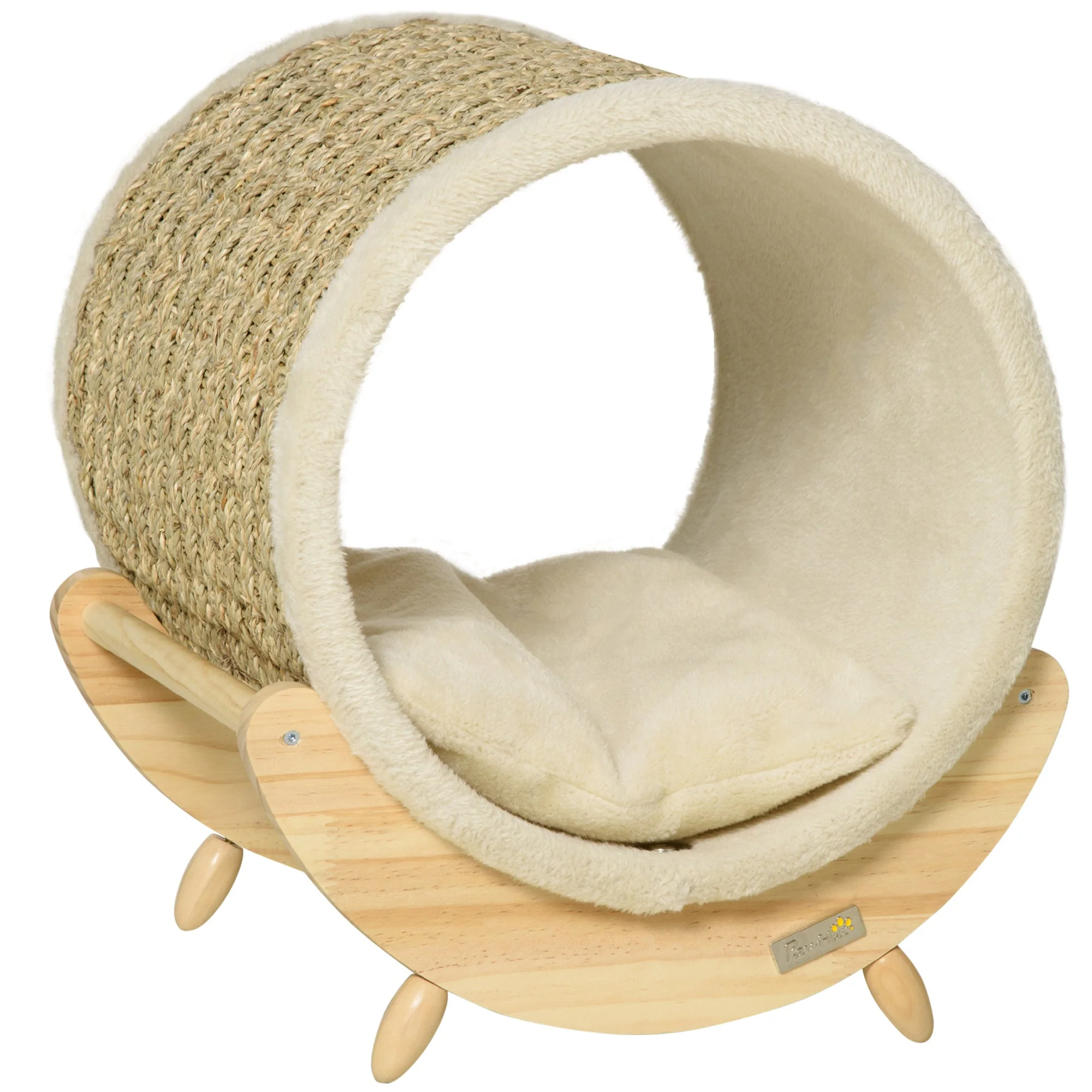 PawHut Elevated Cat House - Image 5
