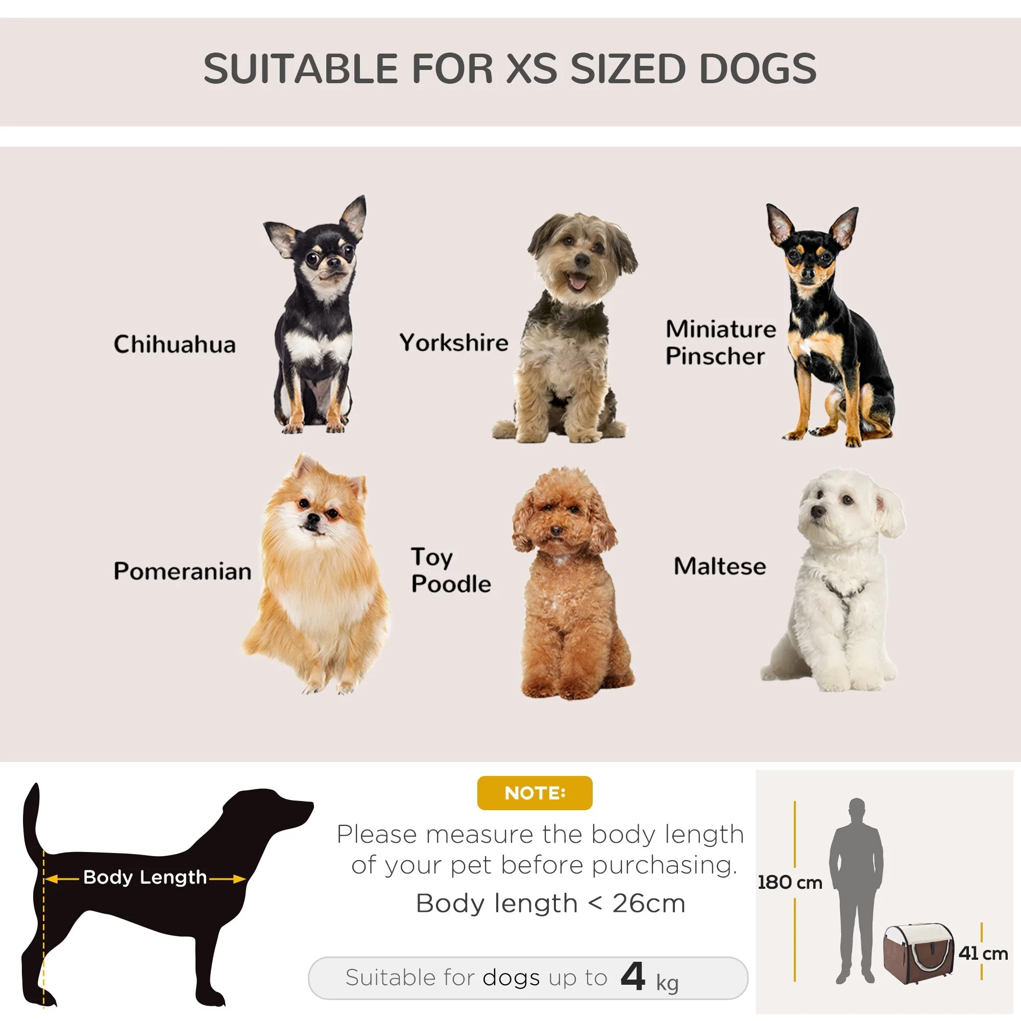 PawHut Folding Fabric Soft Pet Crate - Image 9