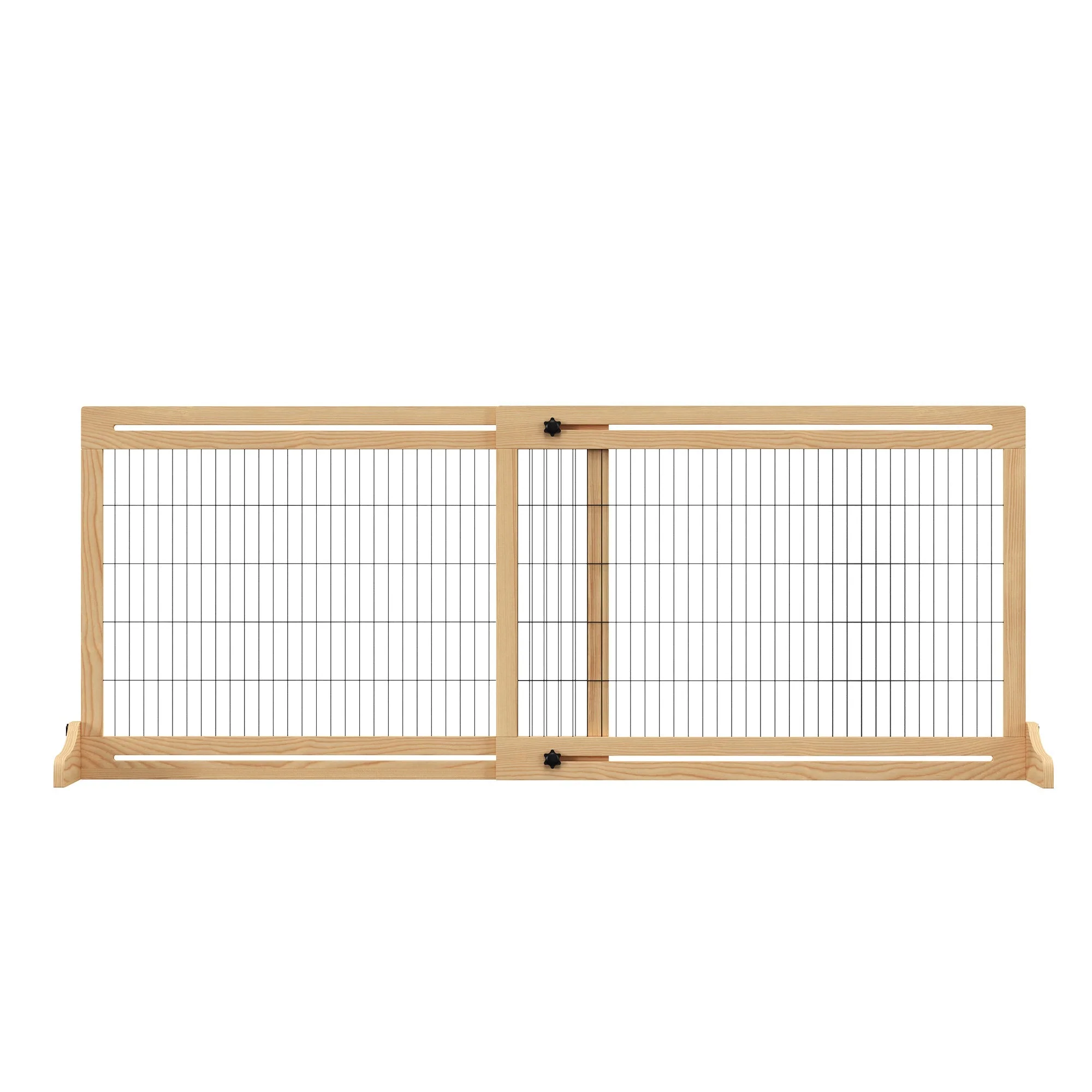 PawHut Freestanding Dog Gate - Image 3