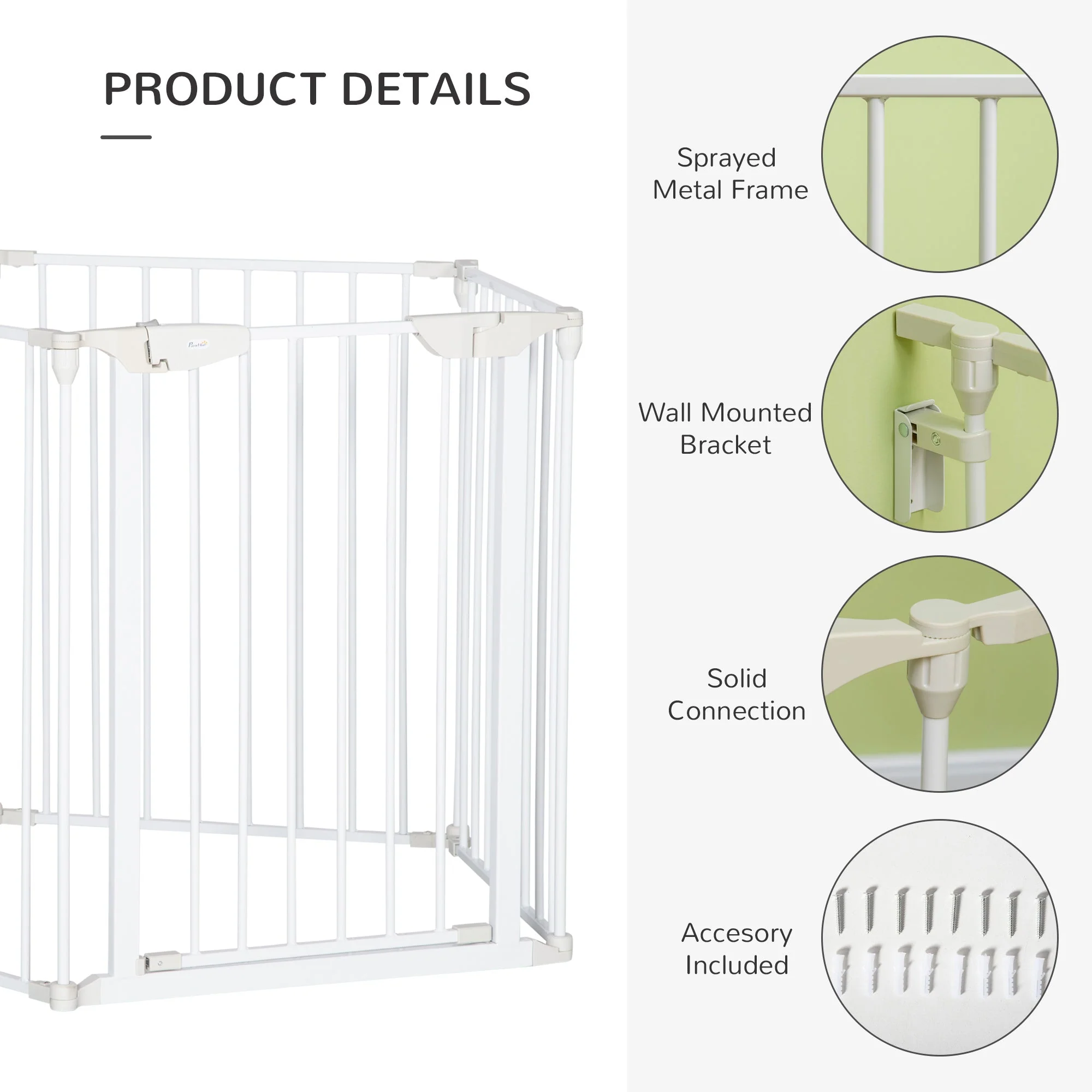 PawHut Pet Safety Gate - Image 8