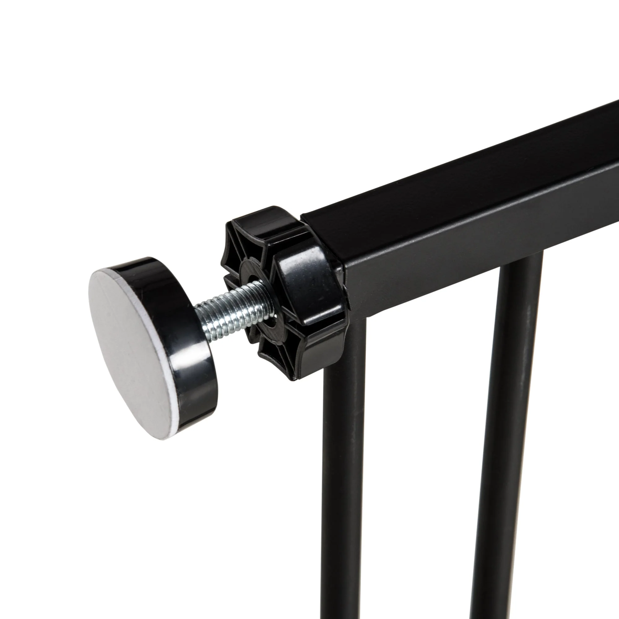PawHut Pressure Fitted Pet Dog Safety Gate Metal Fence Extending 76-107cm Wide - Image 7
