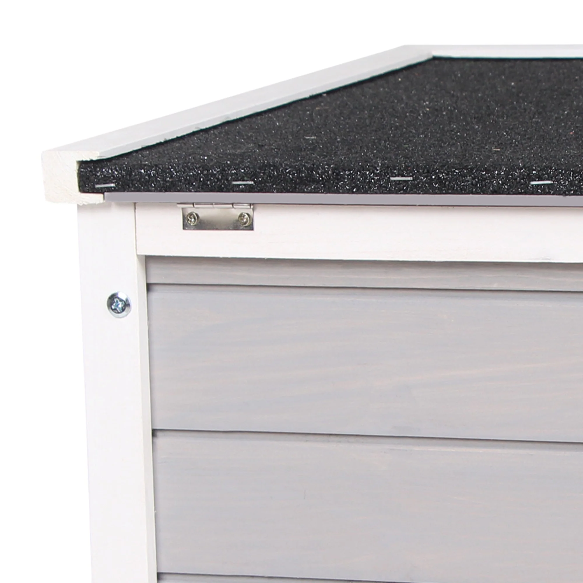 PawHut Wooden Rabbit Hutch Outdoor - Image 9