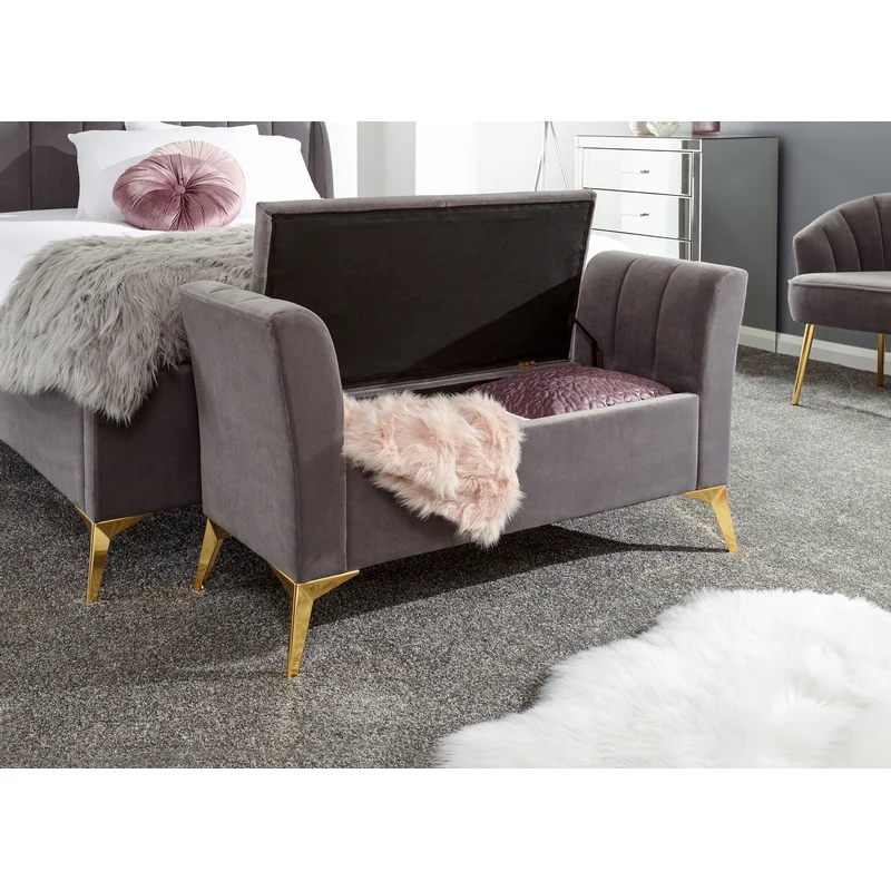 Pettine Large Ottoman Grey 1 Door - Image 2