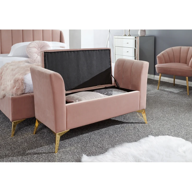 Pettine Large Ottoman Pink 1 Door - Image 2