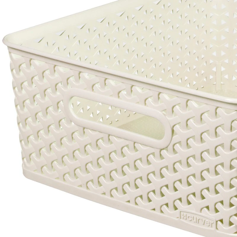 Plastic Storage Box 13 Litres - White My Style by Curver - Image 4