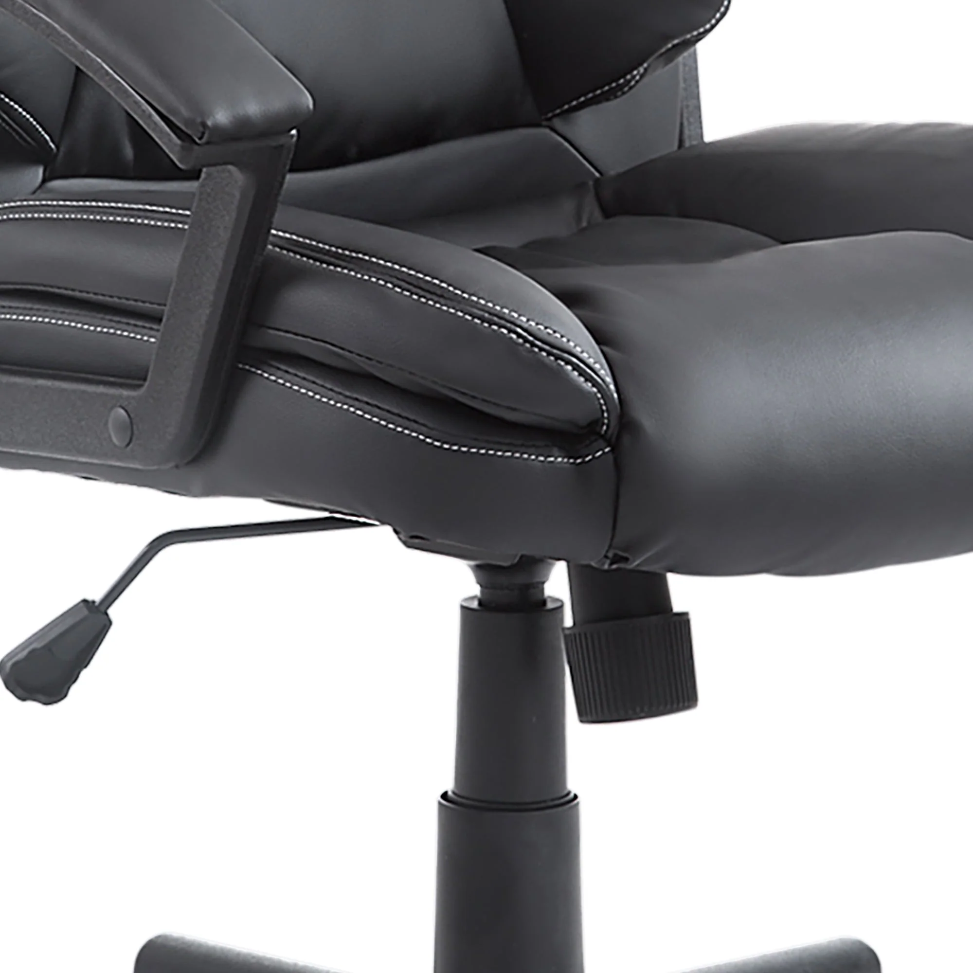 PU Leather Executive Office Chair-Black - Image 8