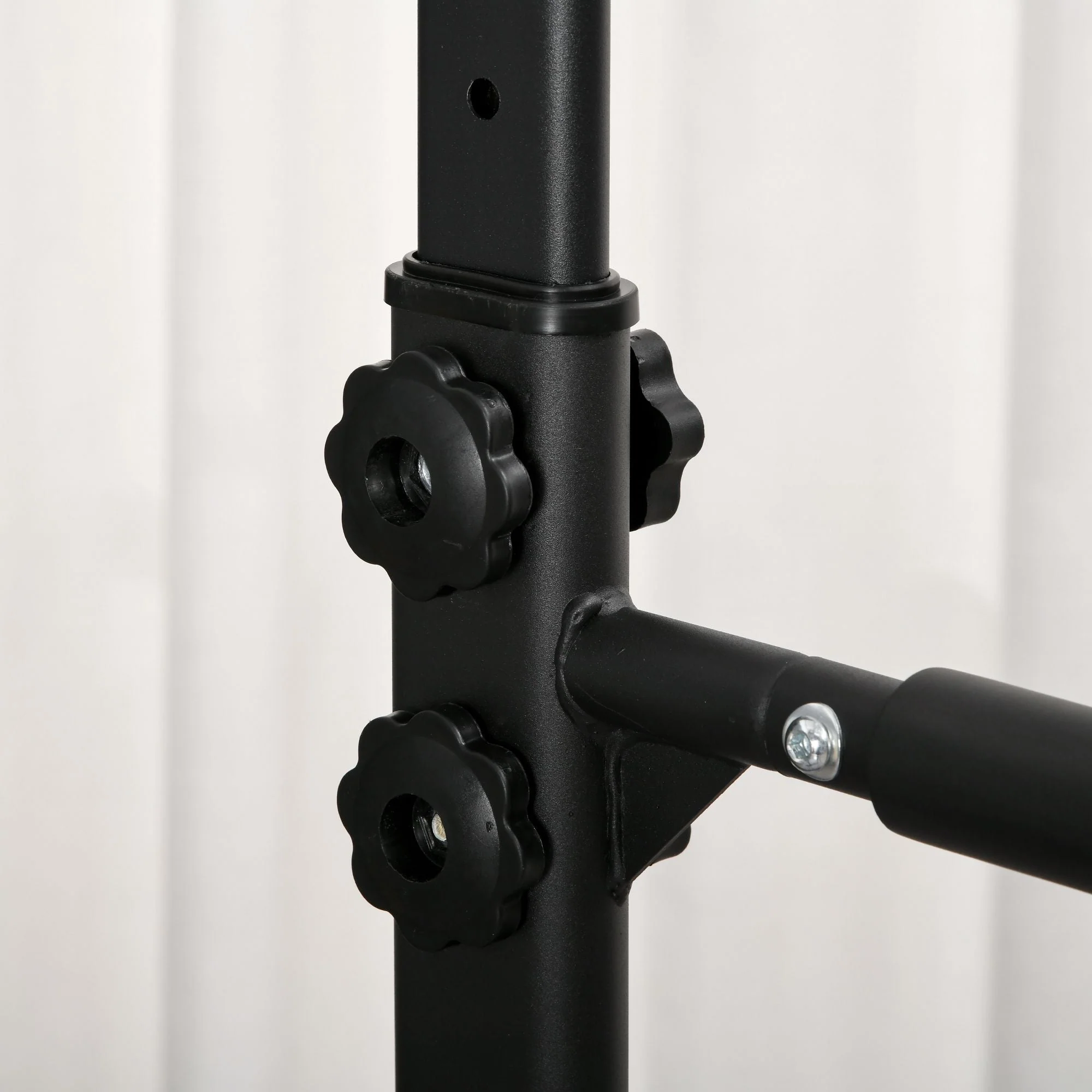 Pull Up Bar Multi-Function Height Adjustable Power Tower Dip Station Equipment - Image 9