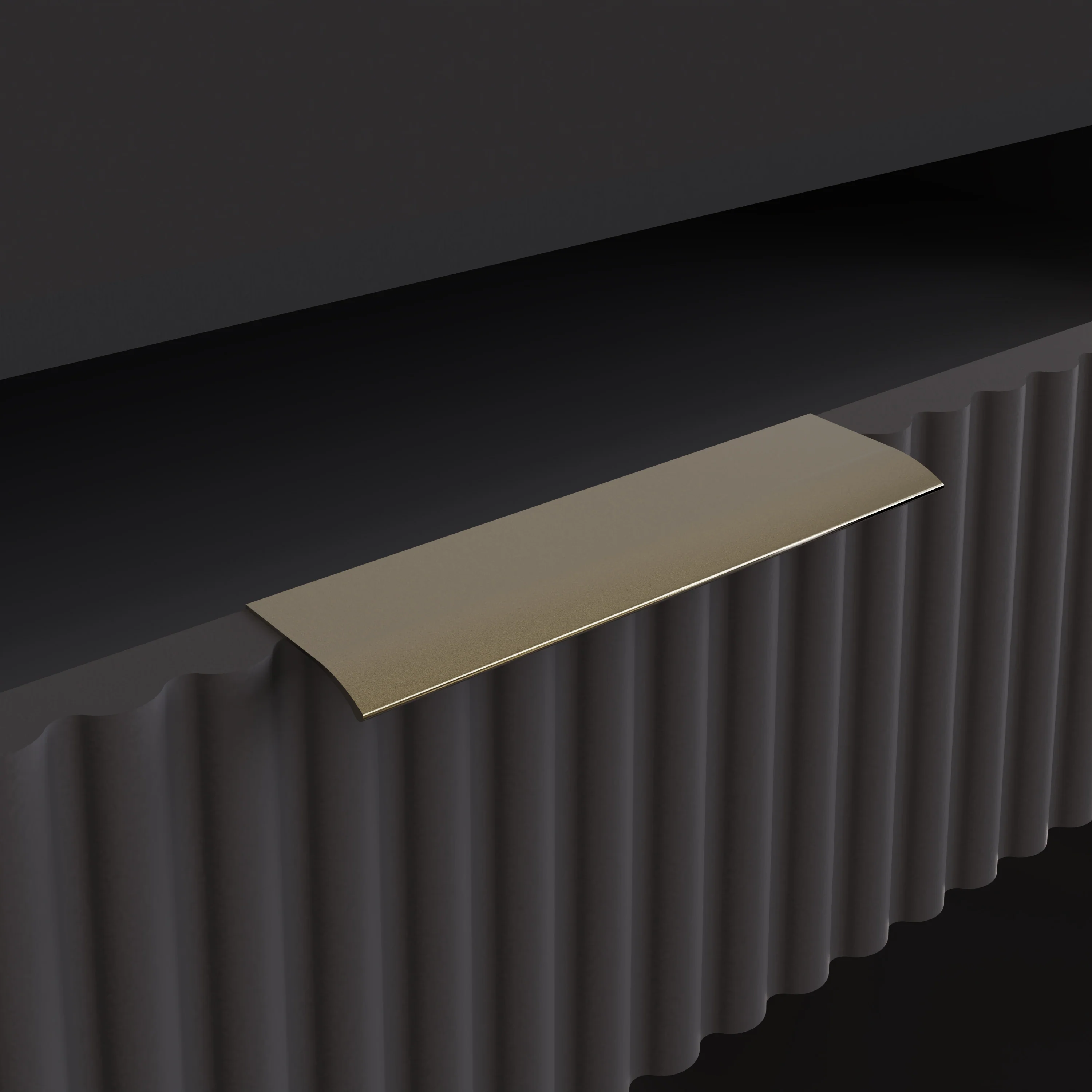 Rankin Desk Black 1 Drawer - Image 5