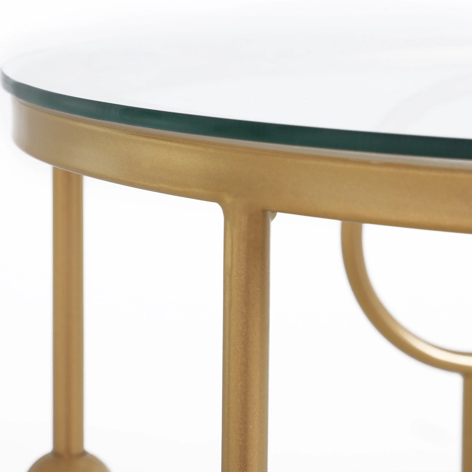Round Coffee Tables Set of 2 - Image 9