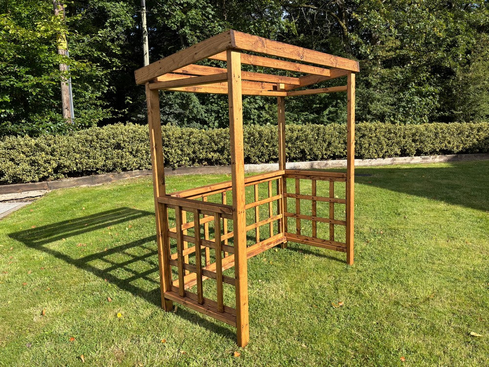 Scandinavian Redwood Garden BBQ Shelter by Charles Taylor Green - Image 5