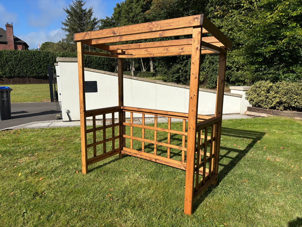 Scandinavian Redwood Garden BBQ Shelter by Charles Taylor Green - Image 6