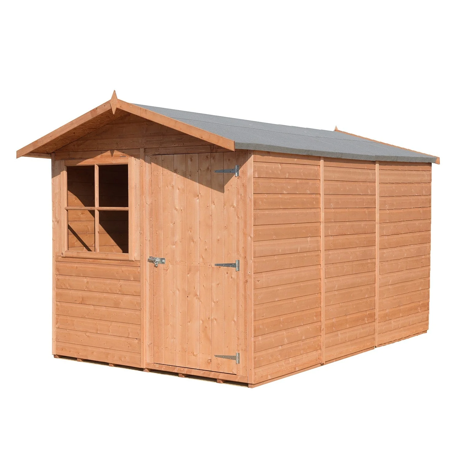 Barraca 9' 6" x 6' 8" Apex Shed - Premium Dip Treated Shiplap - Image 2