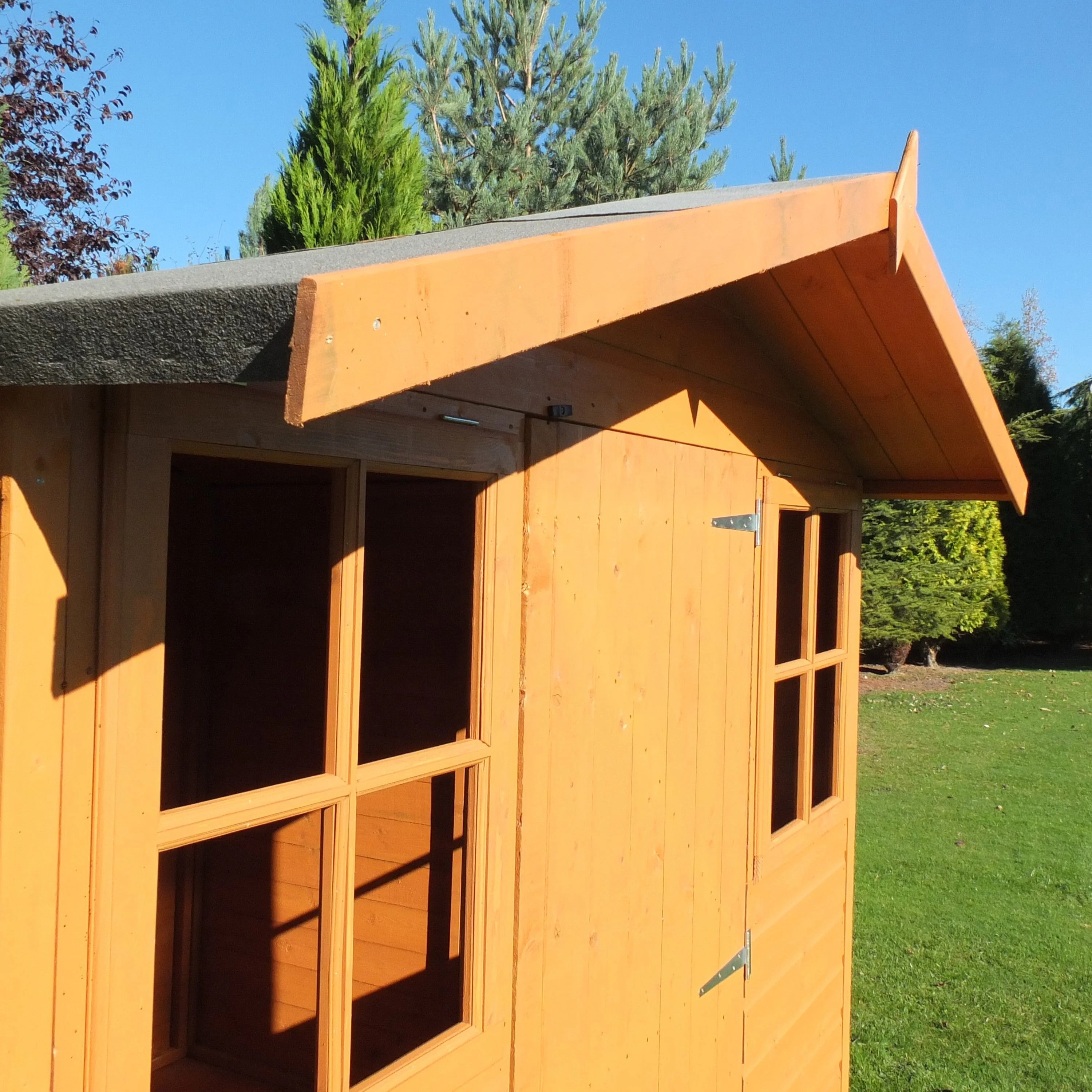 Casita 6' 3" x 6' 8" Apex Shed - Premium Dip Treated Shiplap - Image 5