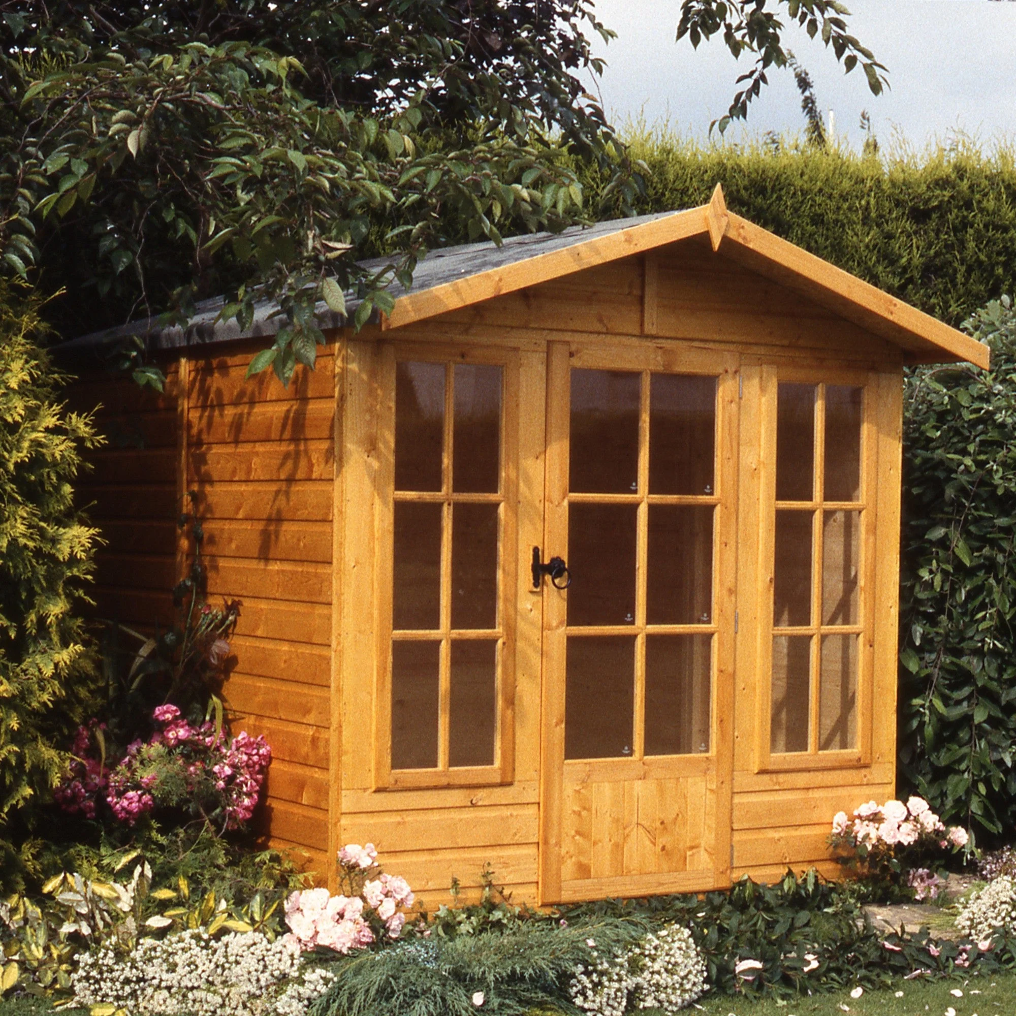 Shire Chatsworth Summerhouse 7x7 - Image 5