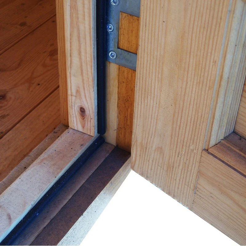 Shire Kilburn 11' 9" x 11' 9" Curved Log Cabin - Premium 70mm Cladding Tongue & Groove - Image 2