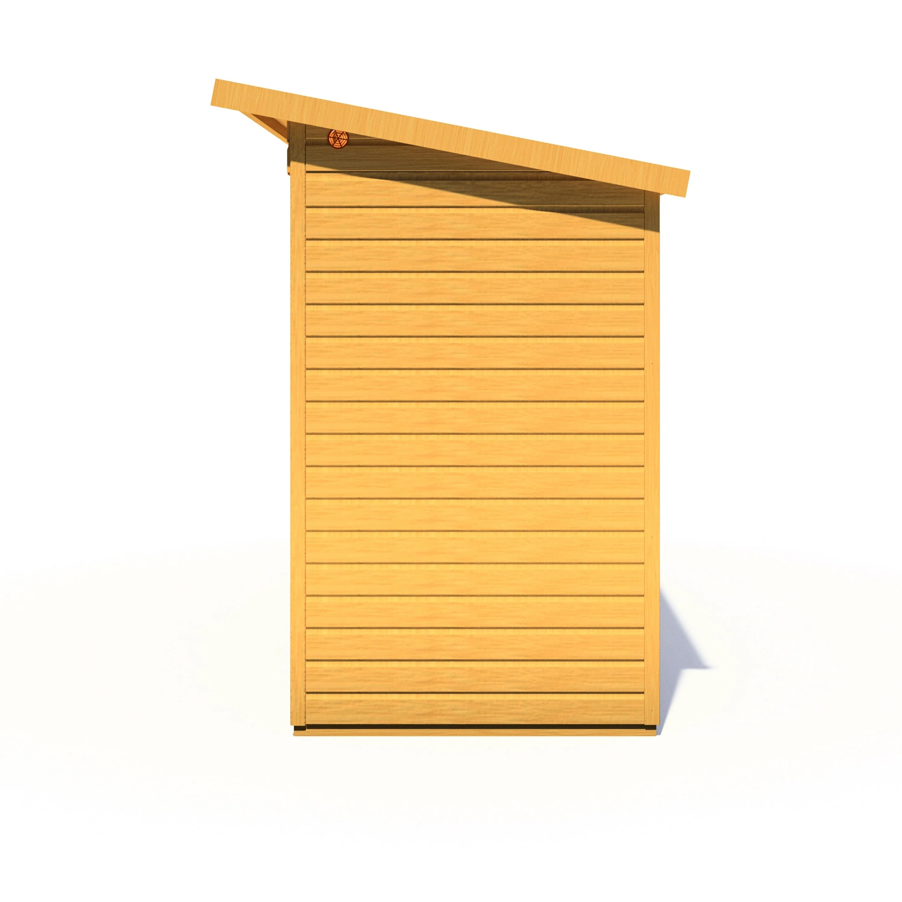 Shire Lela 3' 10" x 15' 7" Pent Summerhouse with Side Shed - Premium Dip Treated Shiplap - Image 9