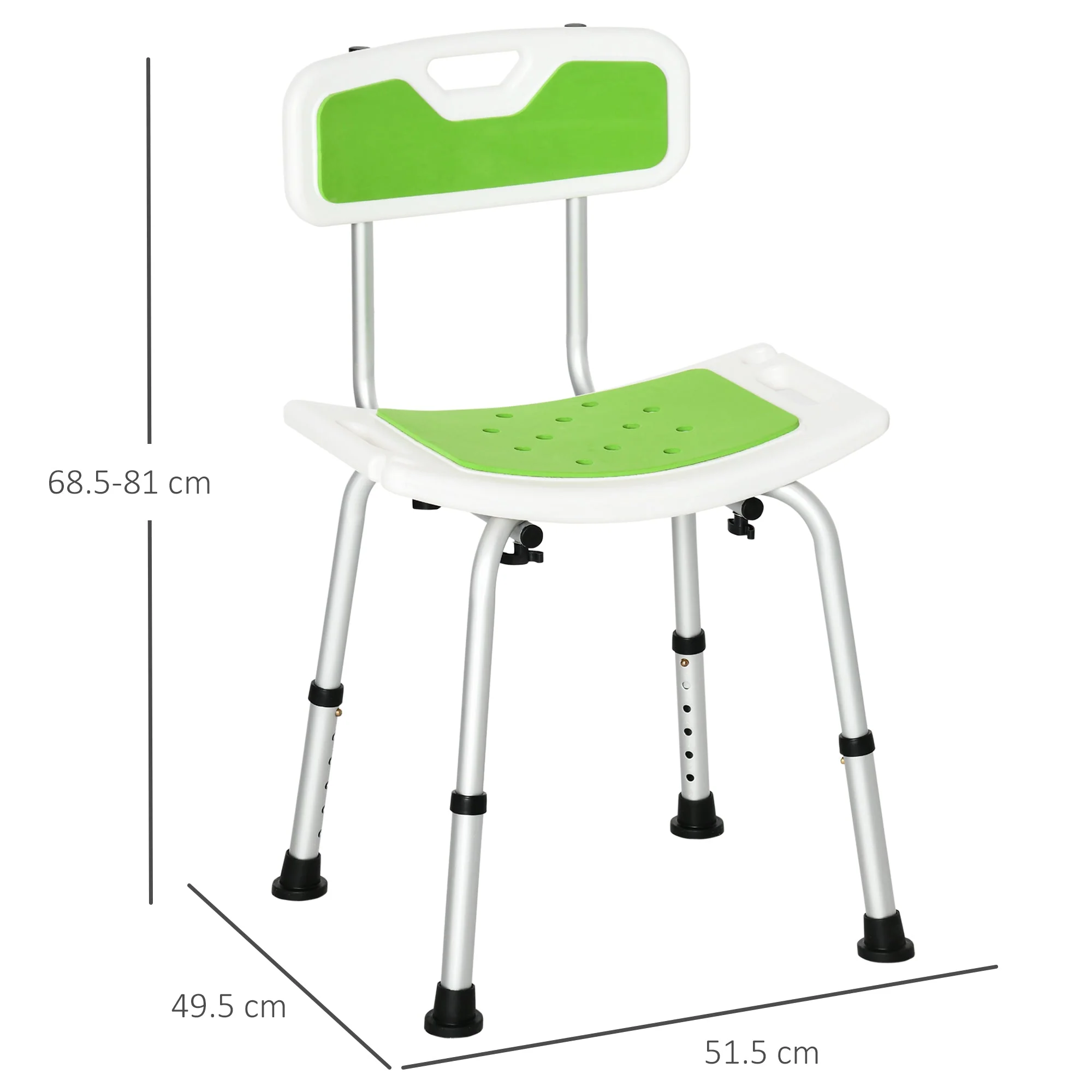 Shower Chair for the Elderly and Disabled - Image 2