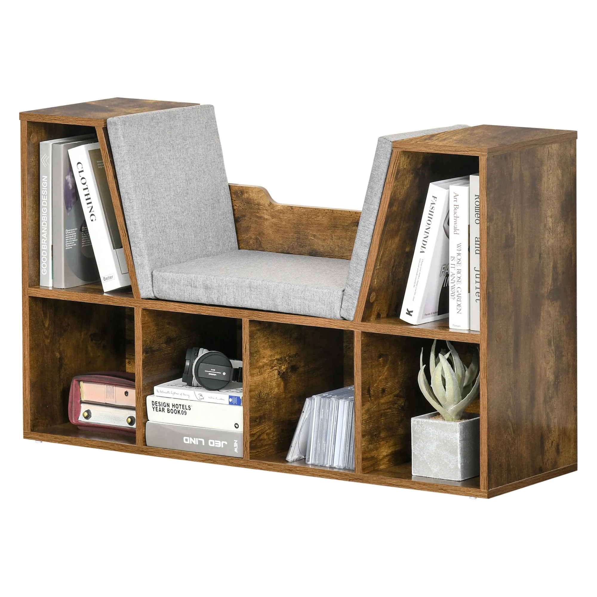 Six-Compartment Bookcase - Image 2