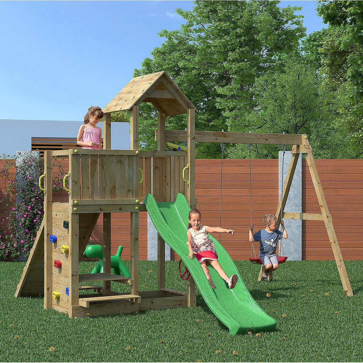 Summit Seeker Garden Playfort by Shire