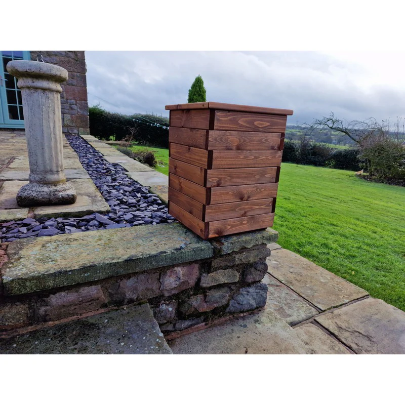 Swedish Redwood Garden Planter by Croft - Image 5