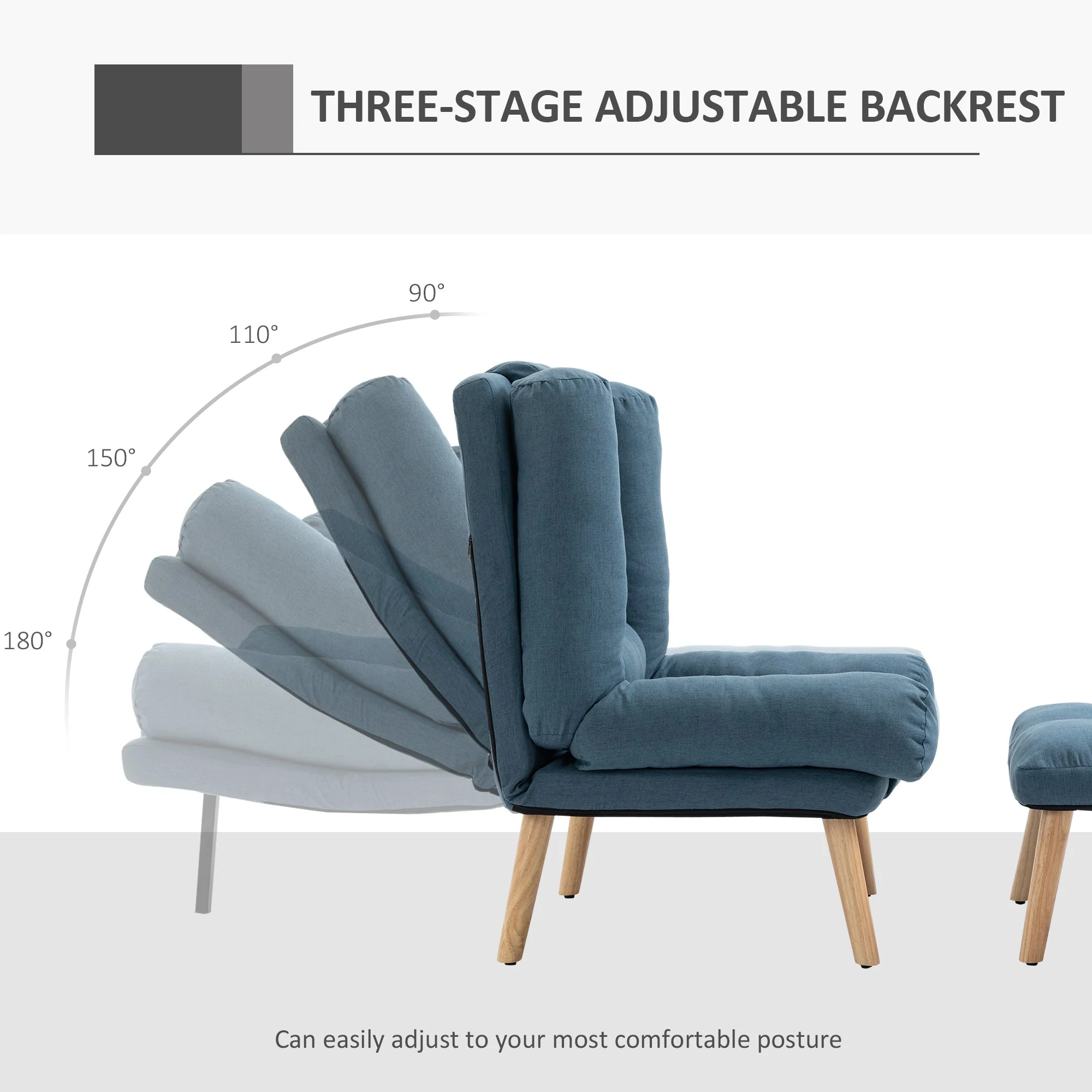 Three-Position Reclining Armchair - Image 4