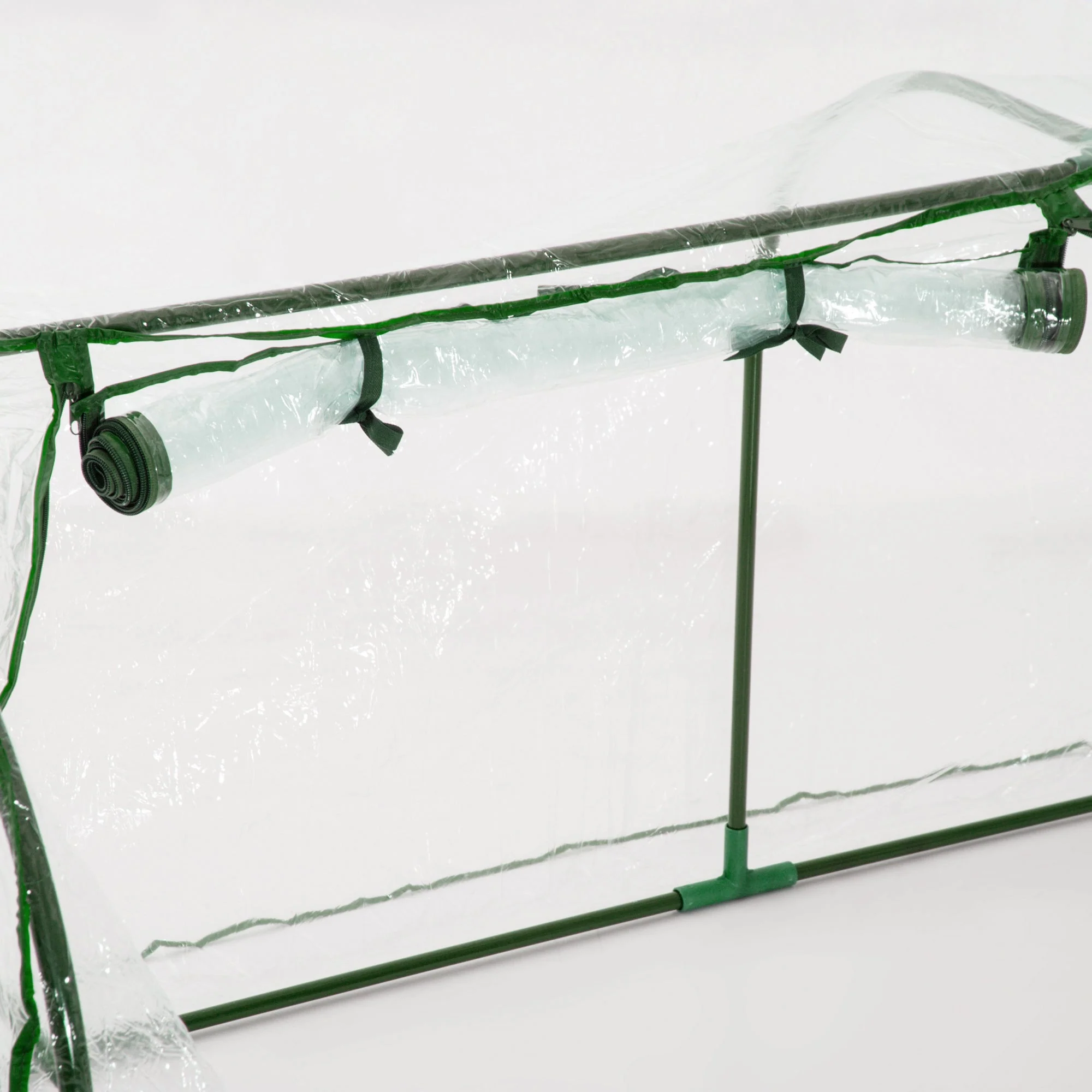 Tunnel Greenhouse Green Grow House Steel Frame Garden Outdoor 200 x 100 x 80cm - Image 9