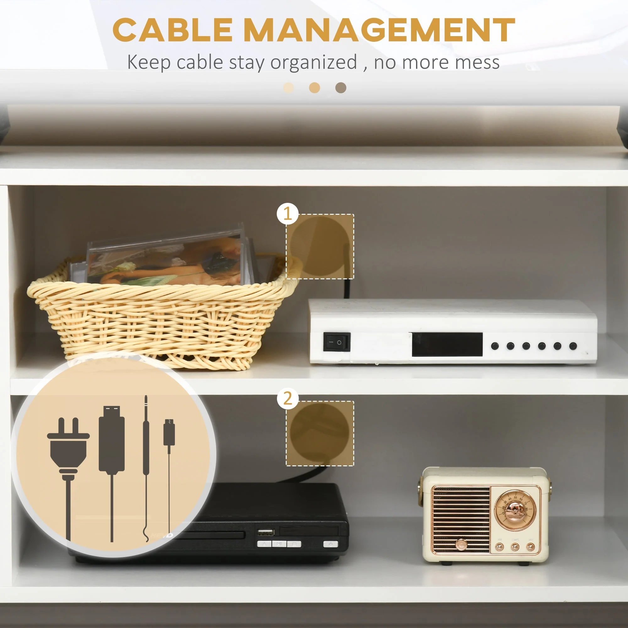 TV Unit Cabinet for TVs up to 55 Inches - Image 5