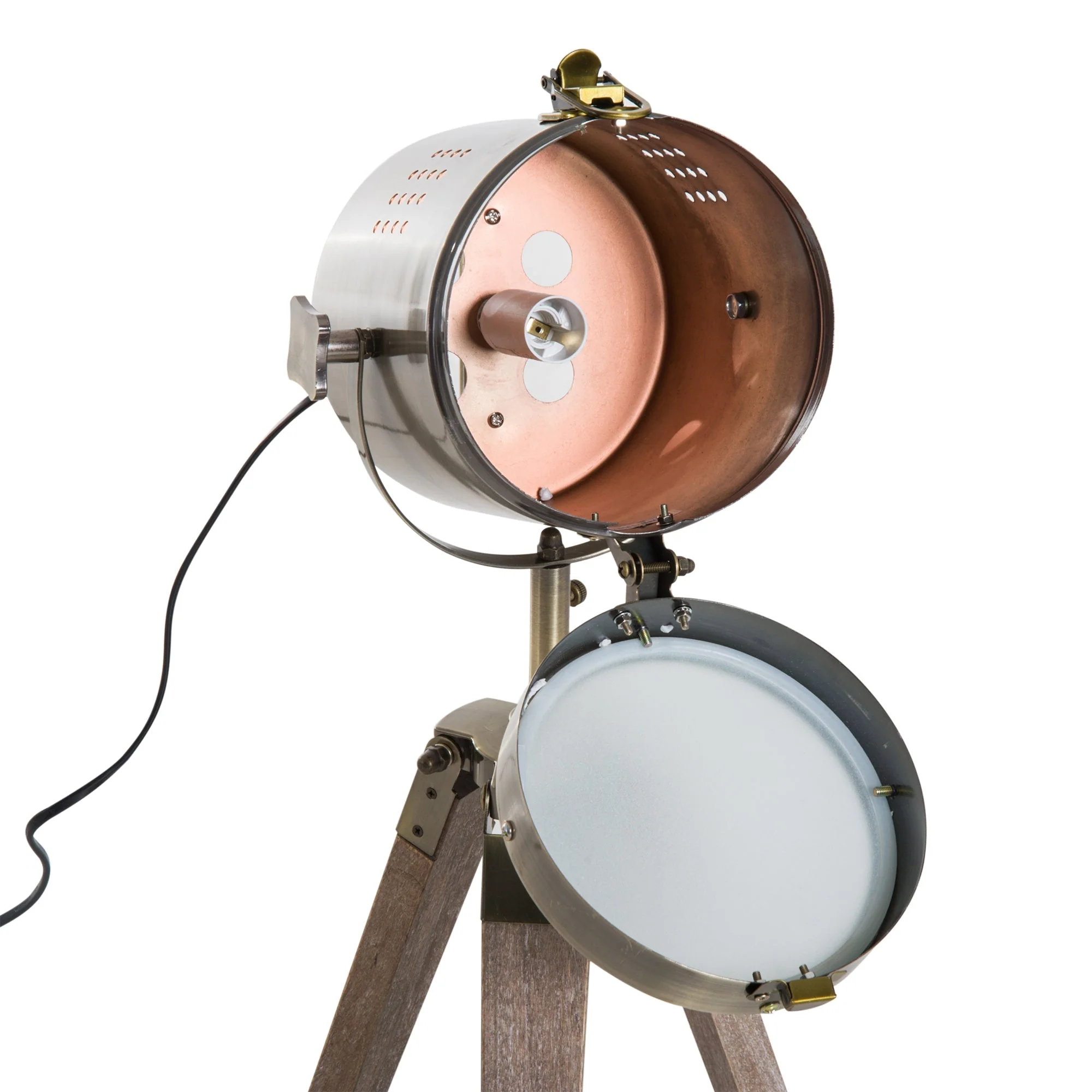 Vintage Tripod Floor Lamp - Image 8