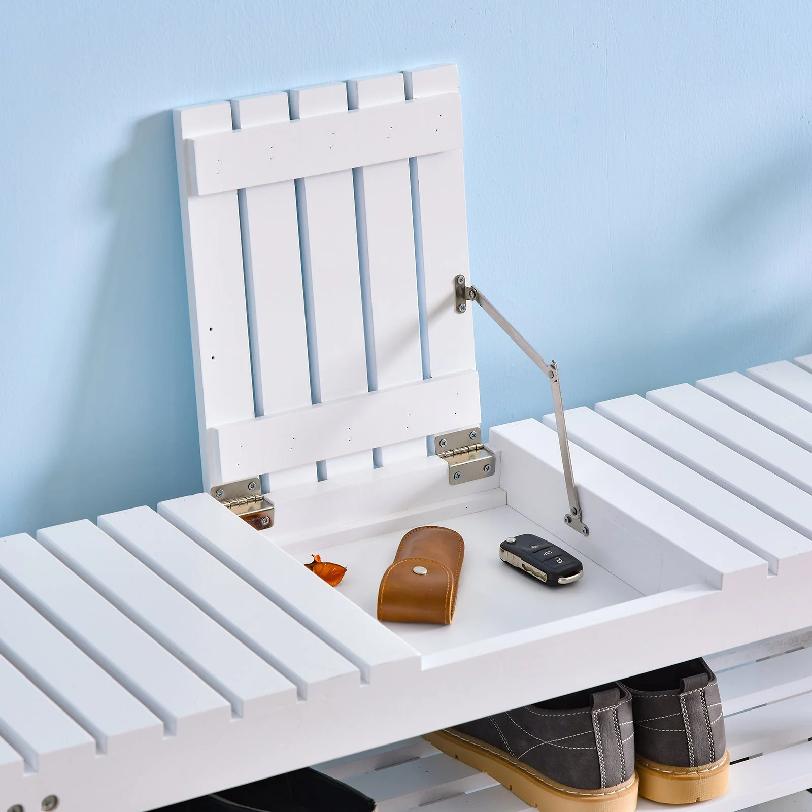 Wooden Shoe Bench - Image 7